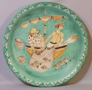 Ceramiche Artistica Solimene Wall Plate
